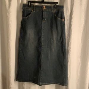 Jean skirt